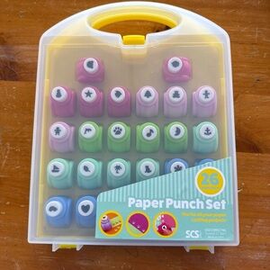 Paper punch set of 26 Crafting punchers